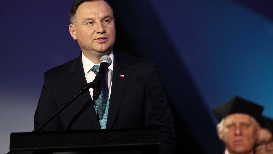 Prezydent Andrzej Duda na 100-leciu AGH w Krakowie.