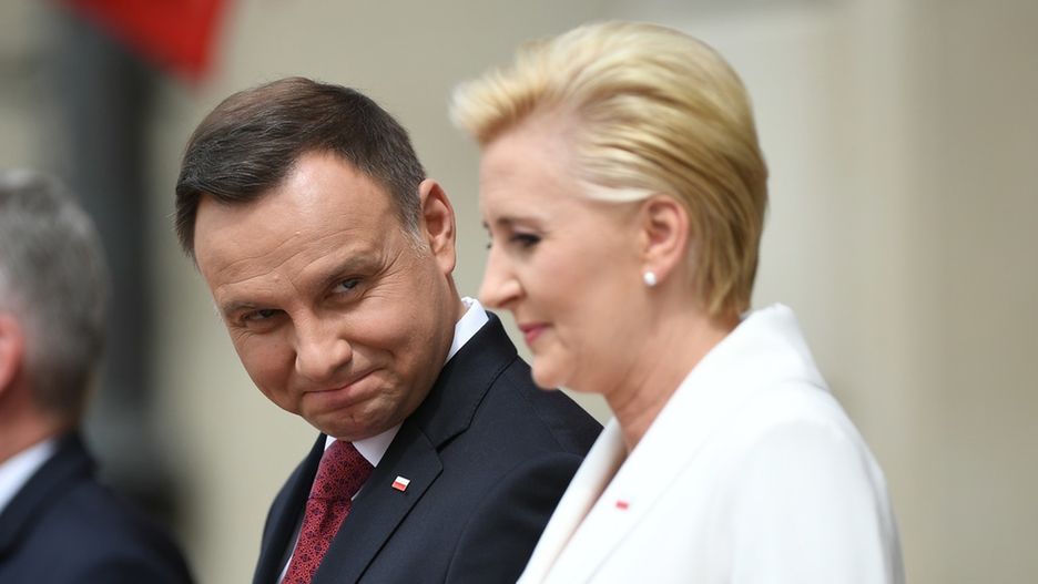 Pierwsza dama Agata Duda na uroczystościach państwowych