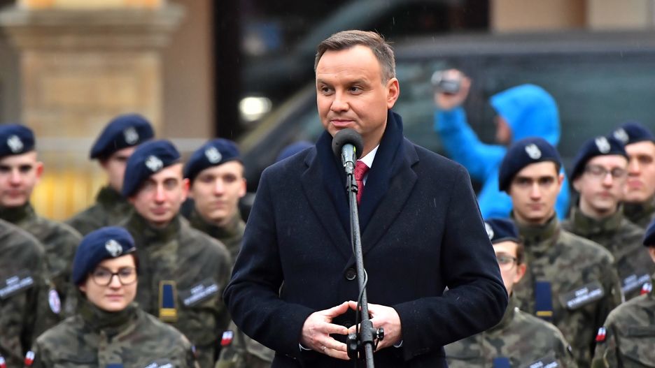 Duda przypomniał 123 lata zaborów