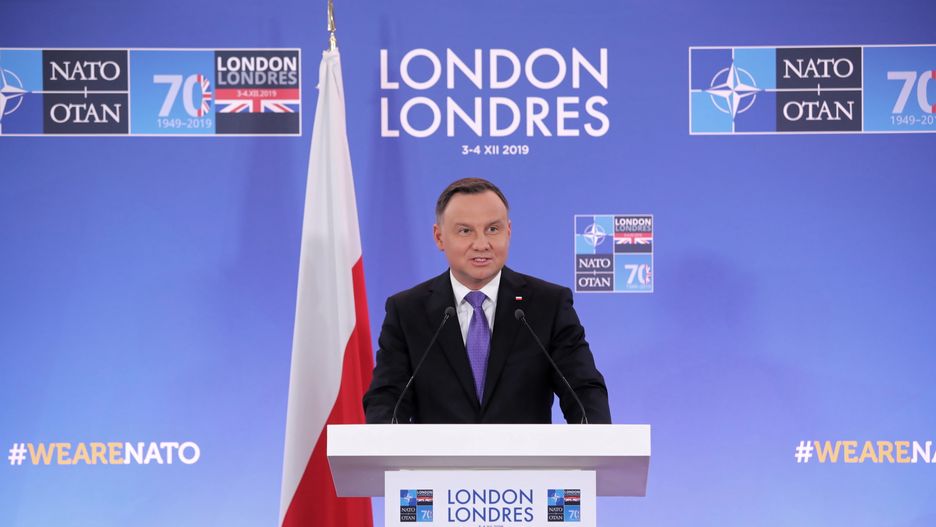 Andrzej Duda wypowiedział się w Londynie na temat Rosji