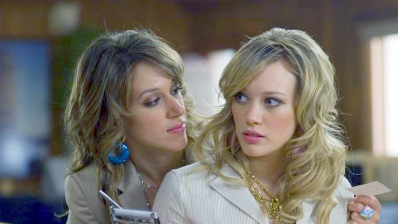 Haylie i Hillary Duff w filmie "Dziedziczki" (2006)