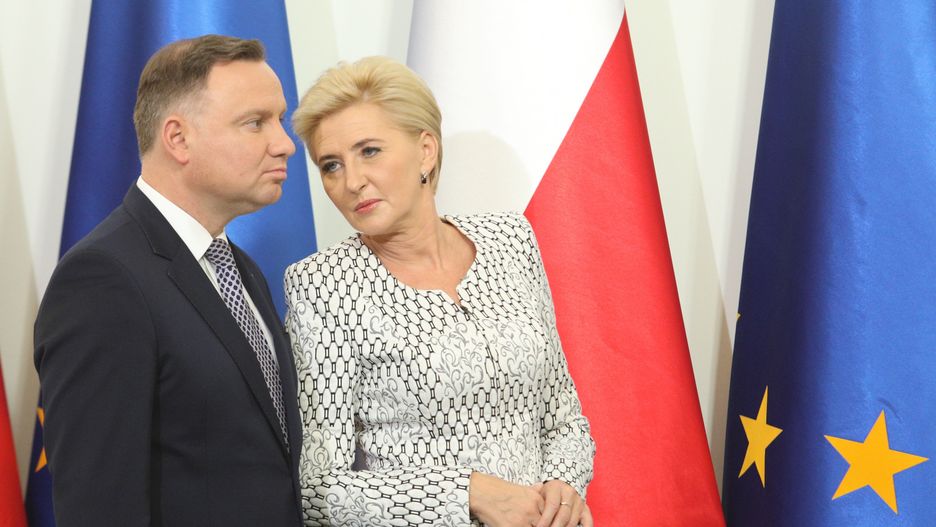 Agata Kornhauser-Duda jest krytykowana za niezabieranie głosu w sprawach politycznych