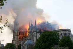 Turysta wykonał zdjęcie polskiej kaplicy w Notre Dame. Chwilę później wybuchł pożar