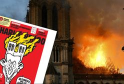Katedra Notre Dame. Jest nowa okładka "Charlie Hebdo"