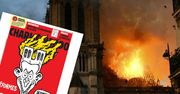 Katedra Notre Dame. Jest nowa okładka "Charlie Hebdo"