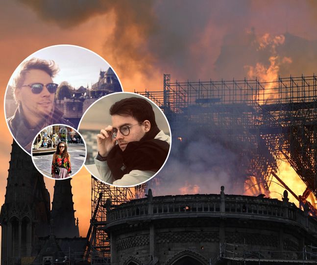 Pożar Notre Dame. Polak mieszkający we Francji: to symbol, który każdy paryżanin nosi w sercu 