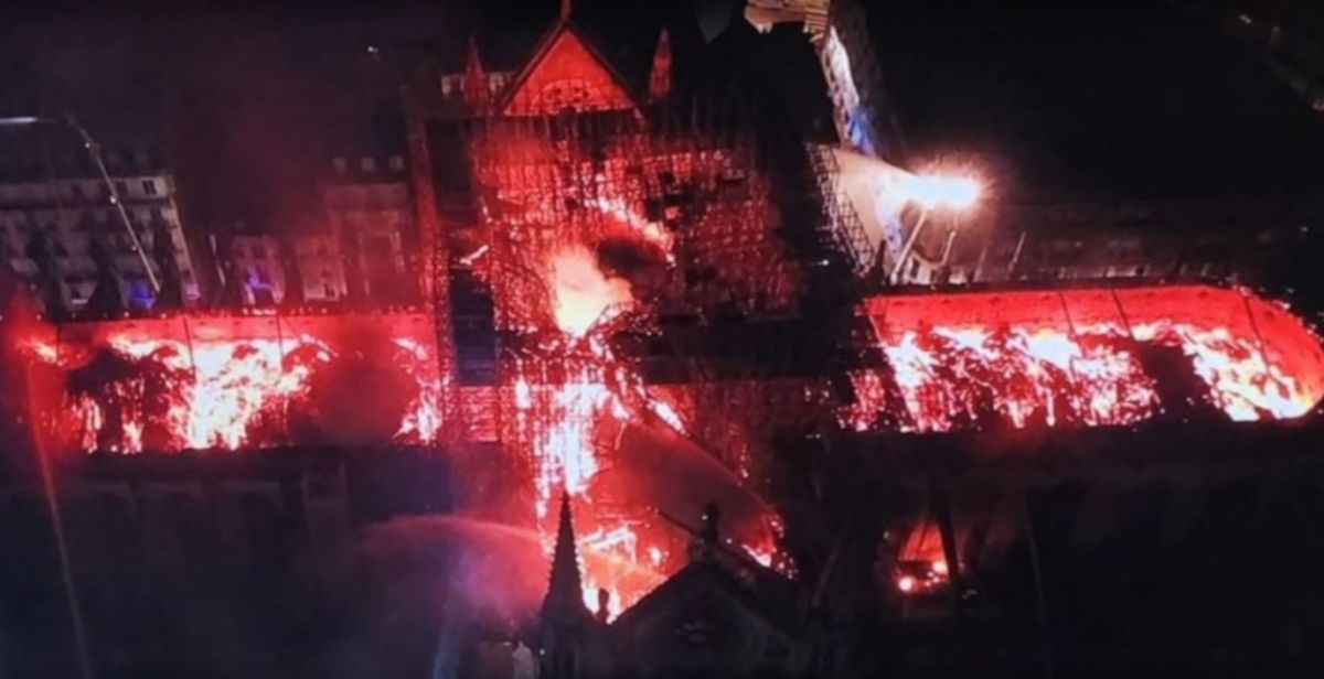 Notre Dame. Jedno zdjęcie pokazuje ogrom tragedii w Paryżu