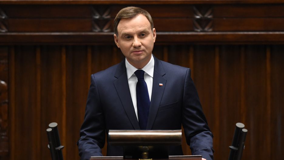 Andrzej Duda komentuje pożar katedry Notre Dame