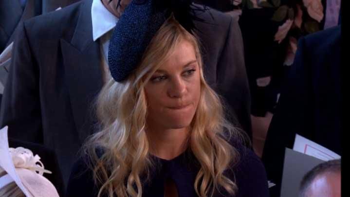 Podczas ślubu księcia świat patrzył na Chelsy Davy