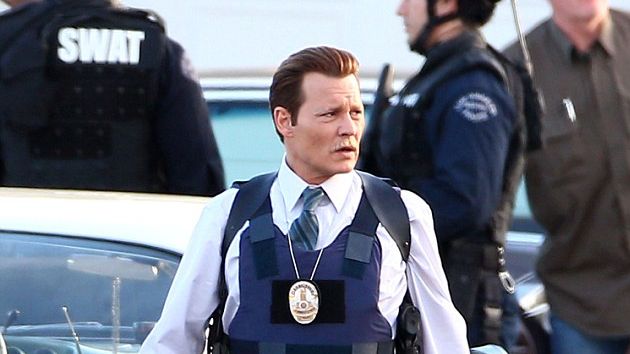 Johnny Depp na planie "City of Lies"