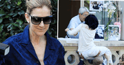 Celine Dion w drogiej piżamie (!) wychodzi z hotelu. Chwilę później spotyka fankę… Żadna gwiazda nie zrobiłaby tego, co ona!