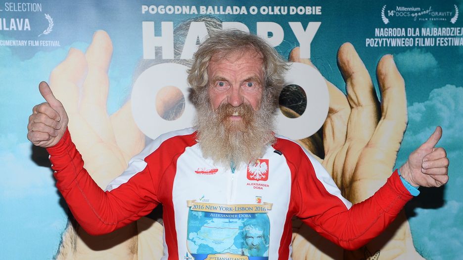 Aleksander Doba jako pierwszy przepłynął samotnie kajakiem Ocean Atlantycki