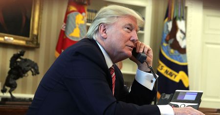Szlachetne życzenie świąteczne Trumpa