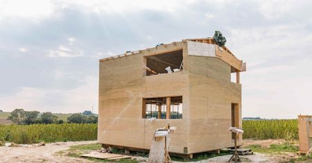 Architektoniczne innowacje: dom z konopi