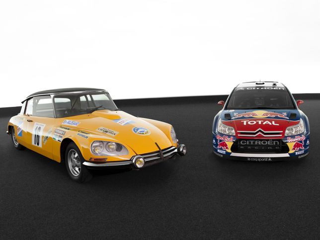 Dwa rajdowe [Citroeny](http://moto.wp.pl/citroen-6062003003212929c) - DS i C4 WRC 
