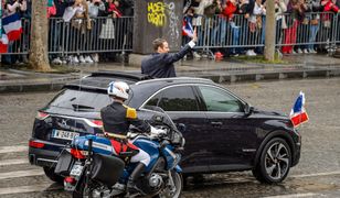 Prezydent Emmanuel Macron ma nowy samochód