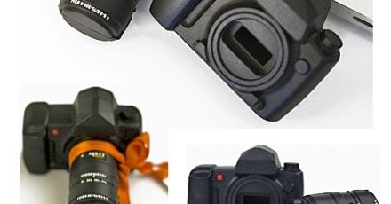 Pendrive w kształcie aparatu