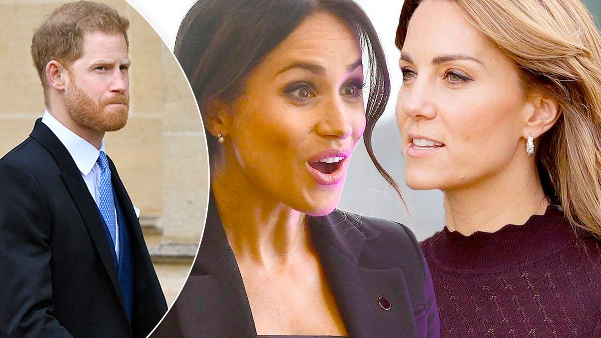 Meghan, Kate, Harry
