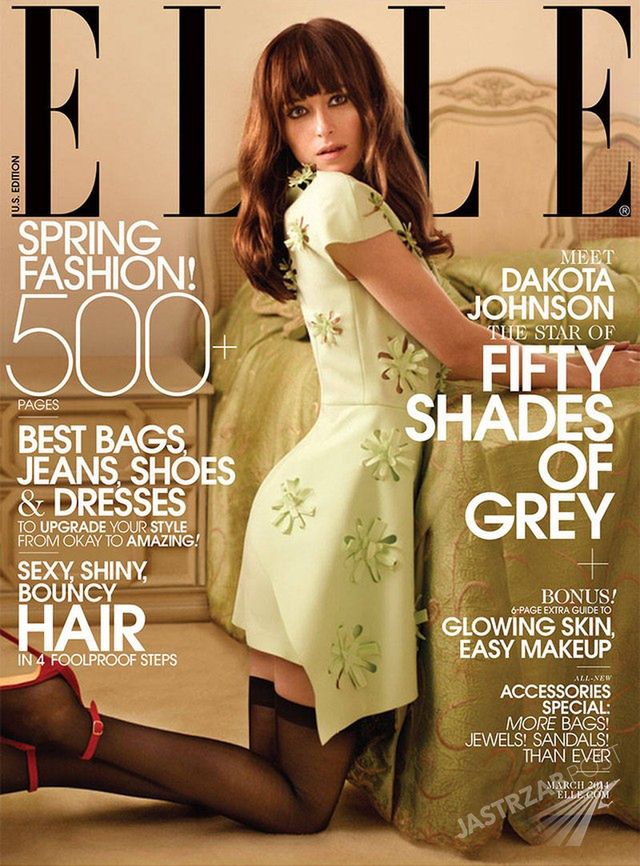 Dakota Johnson okładce Elle
Fotografia: Instagram.com
