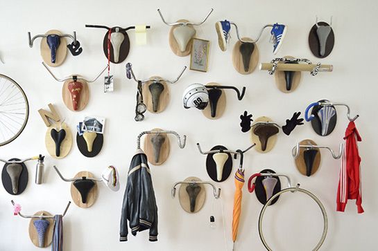 Hunting Trophies: Repurposed Vintage Bike Parts