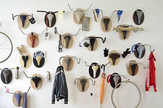 Hunting Trophies: Repurposed Vintage Bike Parts