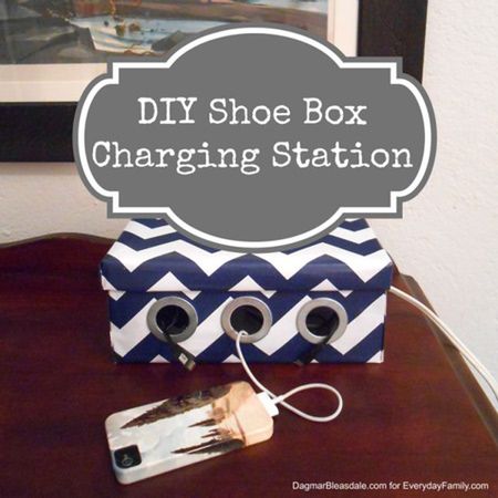 Shoe Box Charging Station
