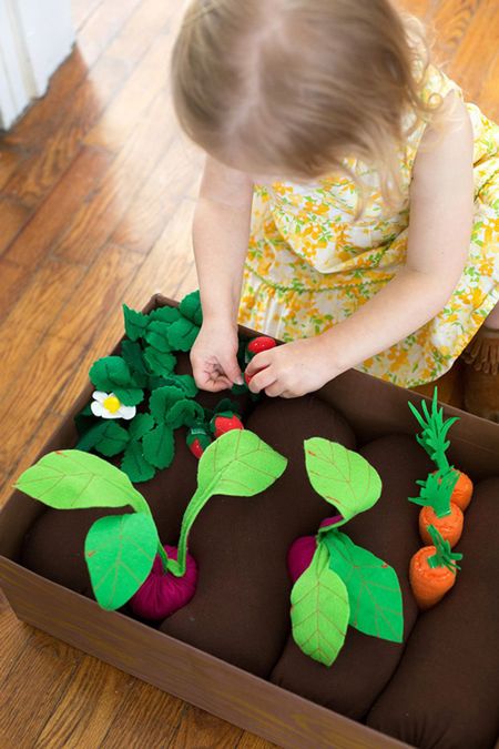 Plantable Felt Garden Box