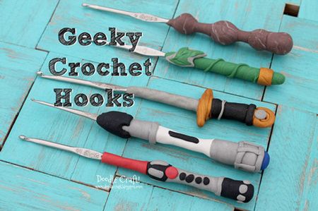 Geeky Crochet Hooks