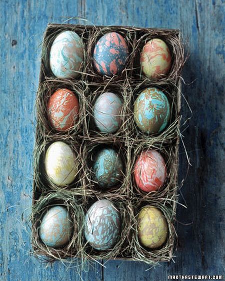 Marbleized Eggs