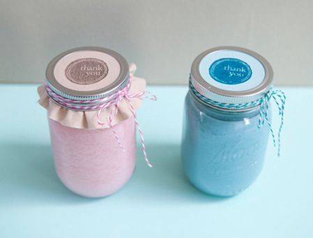 Romantic Pastel Candle