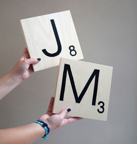 Giant Scrabble Letters