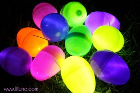 Glowing Easter Eggs