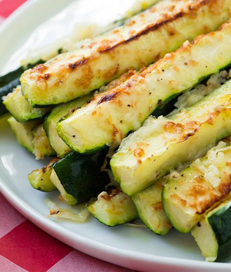 Garlic Lemon and Parmesan Zucchini