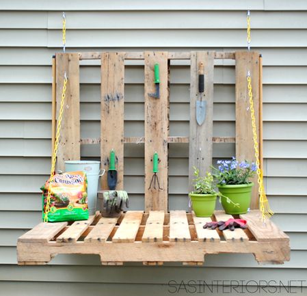 Garden Pallet Table