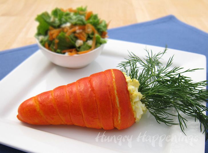 Filled Carrot Crescent