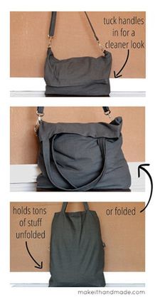 The Foldover Tote