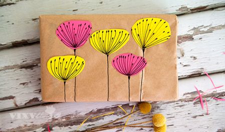 Dandelion Gift Wrap