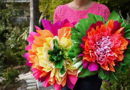 Crepe Paper Flowers