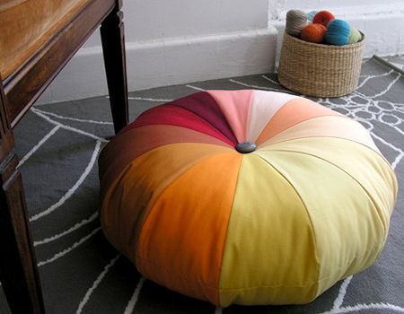 Colorful Pouf