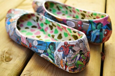 Comic Book Shoes