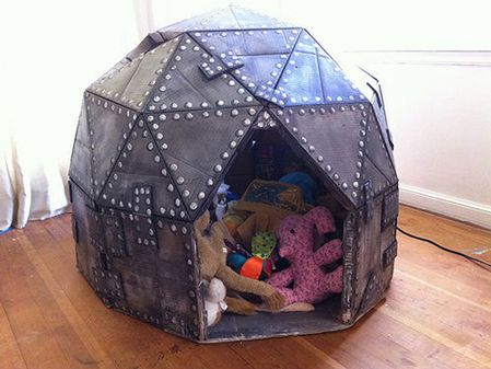 Cardboard Play Dome
