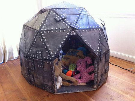 Cardboard Play Dome