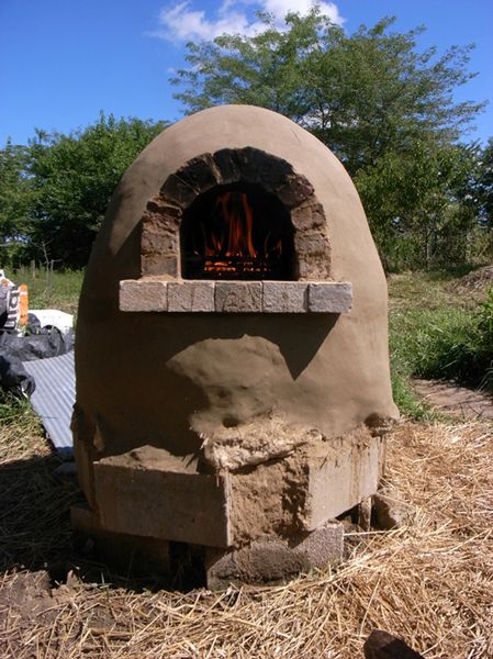 Outdoor Cob Pizza Oven