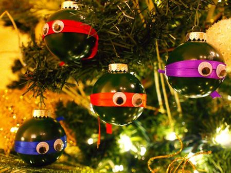 Ninja Turtle Ornaments