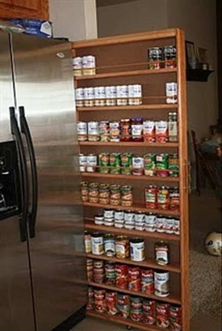 Narrow Kitchen Cabinet