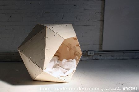 Modern Geometric Doghouse