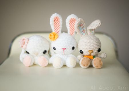 Little Crochet Bunnies