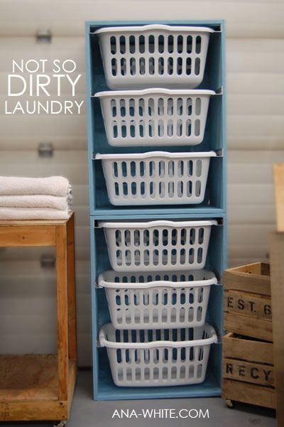 Laundry Basket Dresser