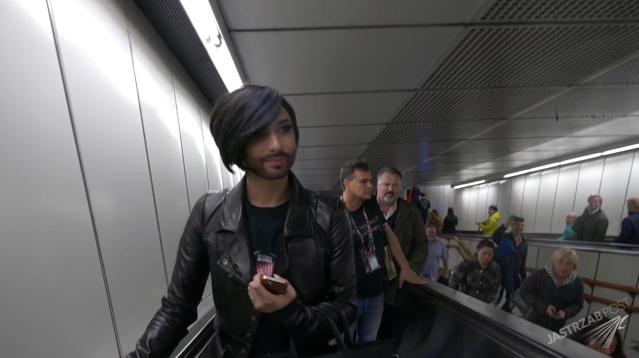 Austriackie metro - Conchita Wurst wywołała szok