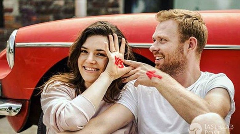 Michał Tomala i Anna Jarosik-Trawińska zaręczyli się